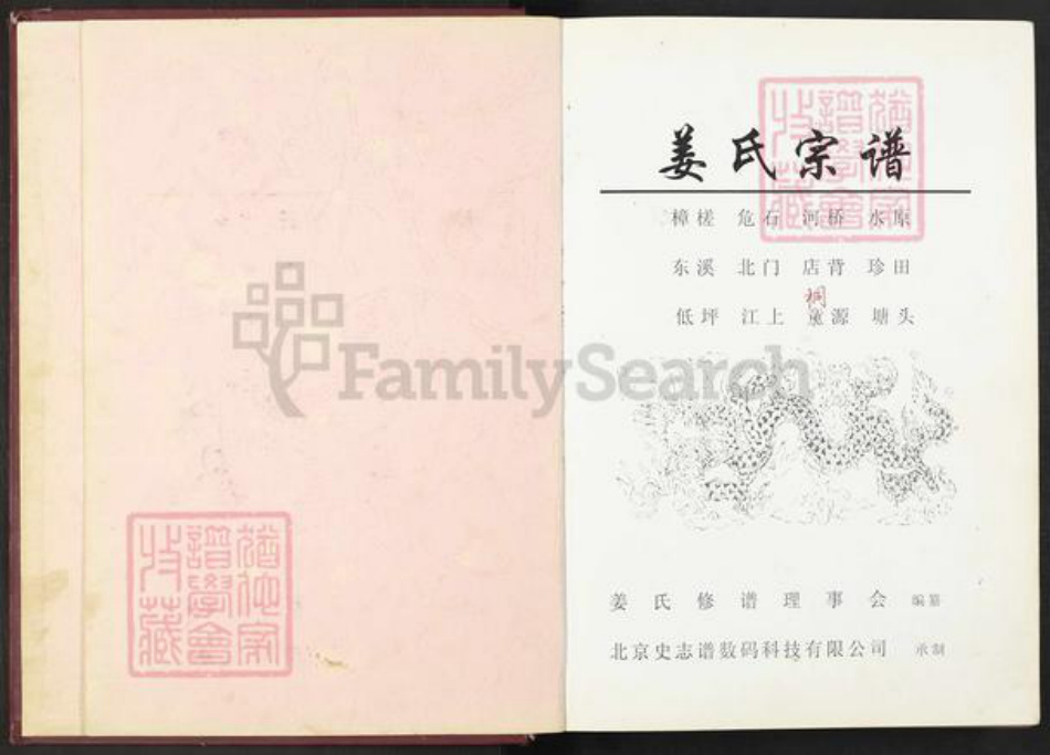 江西省鹰潭市贵溪市罗河镇姜氏族谱-姜氏宗谱.pdf电子版插图2