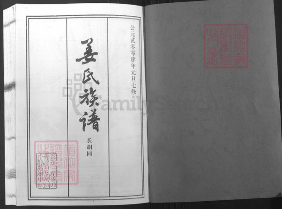 山东省潍坊市昌邑市柳疃镇姜氏族谱-昌邑长胡同姜氏族谱.pdf电子版插图1