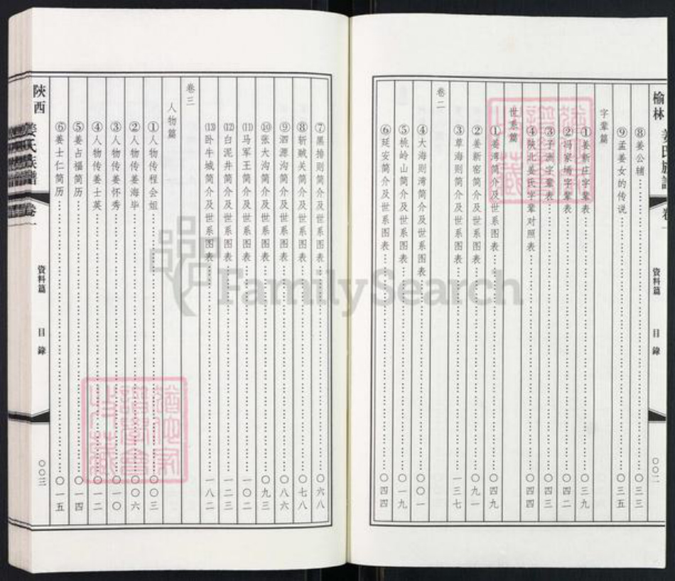 陕西省榆林横山区姜氏族谱-陕西榆林姜氏族谱.pdf电子版插图2