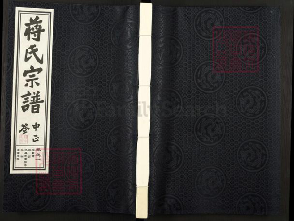 浙江省金华市金东区傅村镇蒋氏族谱-蒋氏宗谱.pdf电子版