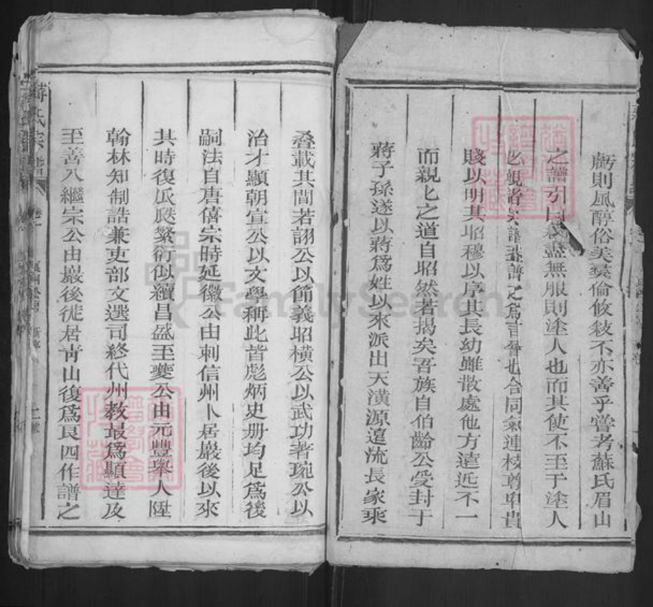 江苏省无锡市宜兴市蒋氏聚文堂族谱-蒋氏宗谱.pdf电子版插图2