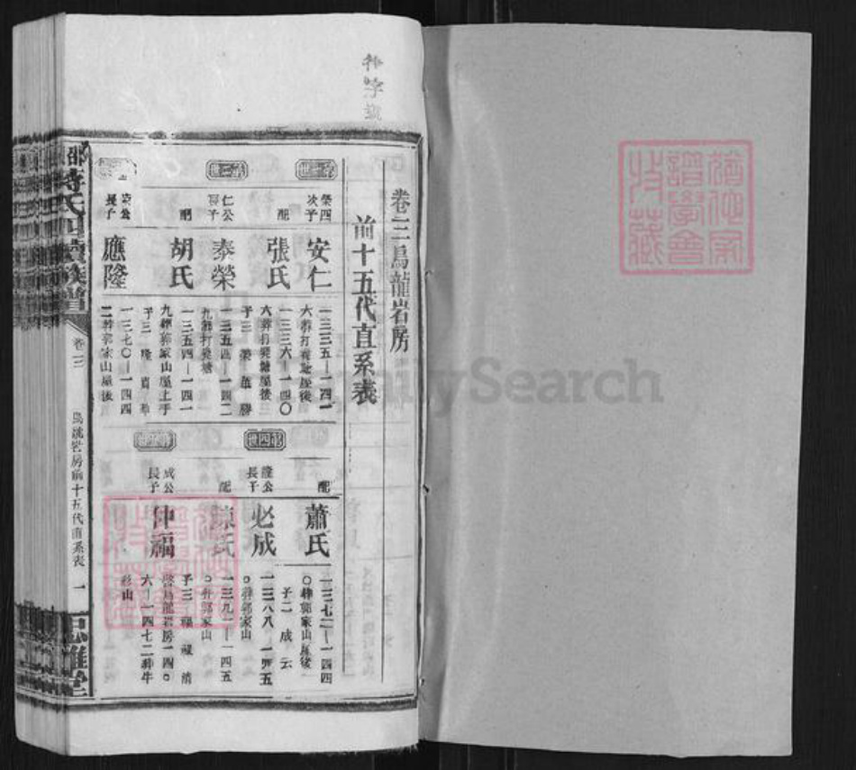 湖南省邵阳市邵东蒋氏忠雅堂族谱-邵东蒋氏四续族谱.pdf电子版插图1