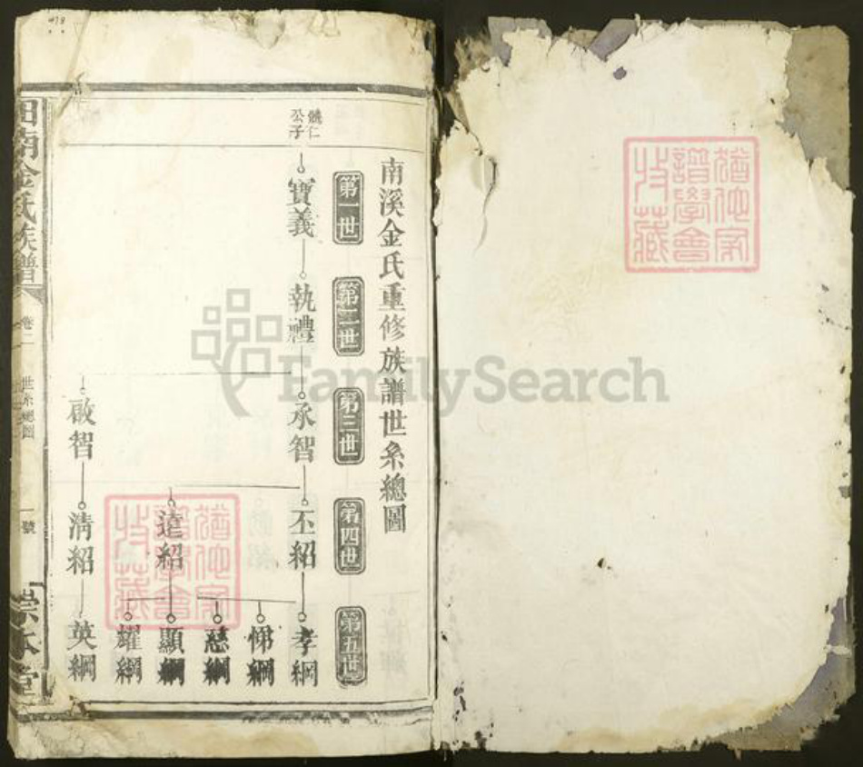 江西省宜春市丰城市隍城镇金氏崇本堂族谱-田南金氏族谱.pdf电子版插图1