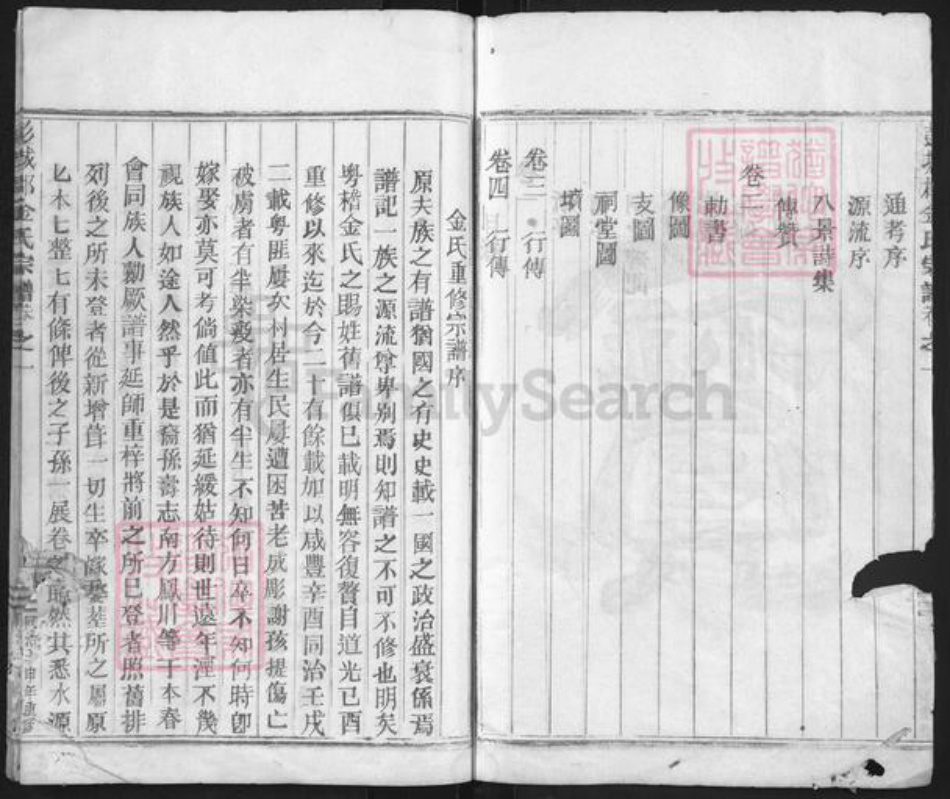 浙江省金华市永康市唐先镇金氏族谱-彭城郡金氏宗谱.pdf电子版插图3 浙江省金华市永康市唐先镇金氏族谱-彭城郡金氏宗谱.pdf电子版插图3