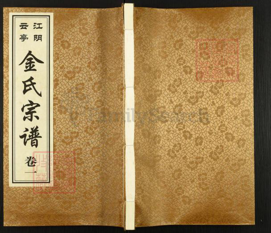 江苏省无锡市江阴市云亭街道金氏三贤堂族谱-金氏宗谱.pdf电子版