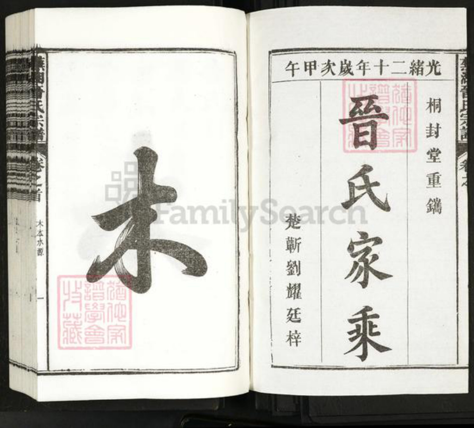 安徽省芜湖市晋氏族谱-芜湖晋氏宗谱[9卷首1卷].pdf电子版插图1