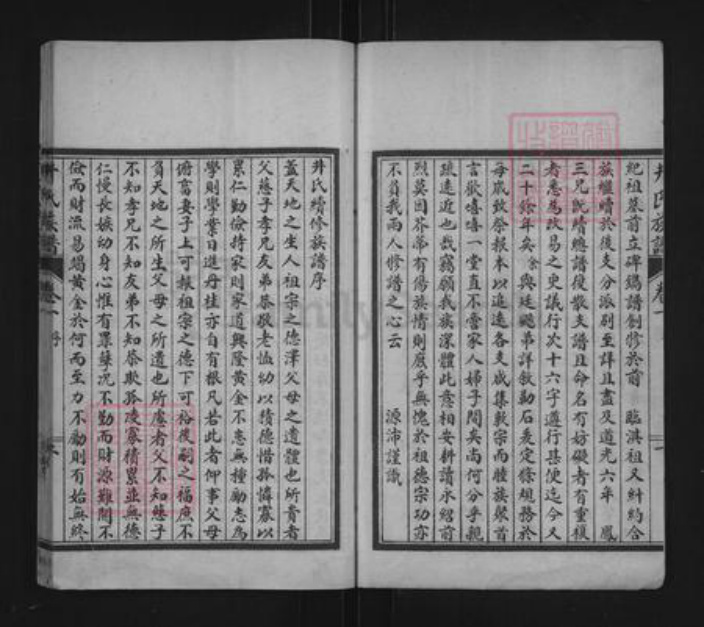 山东省泰安市东平县东平街道井氏族谱-井氏族谱.pdf电子版插图2 山东省泰安市东平县东平街道井氏族谱-井氏族谱.pdf电子版插图2