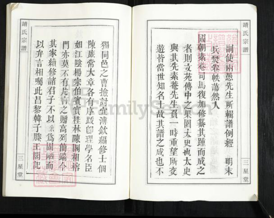 湖北省黄冈市靖氏三星堂族谱-黄冈靖氏宗谱.pdf电子版插图4 湖北省黄冈市靖氏三星堂族谱-黄冈靖氏宗谱.pdf电子版插图4