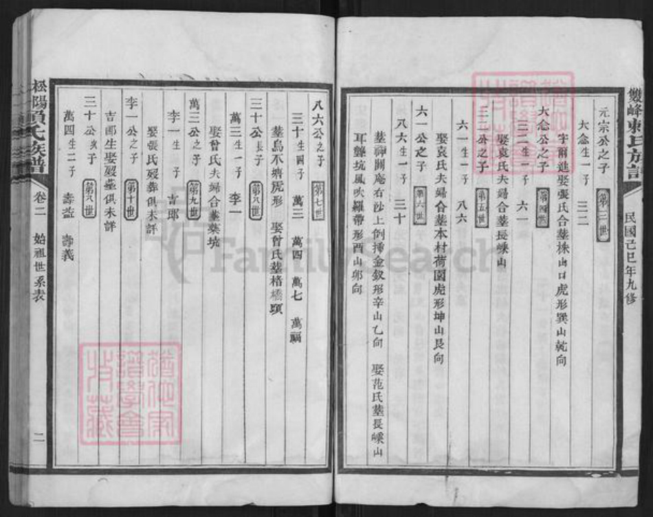 浙江省丽水市松阳县赖氏族谱-松阳双峰赖氏九修族谱.pdf电子版插图2