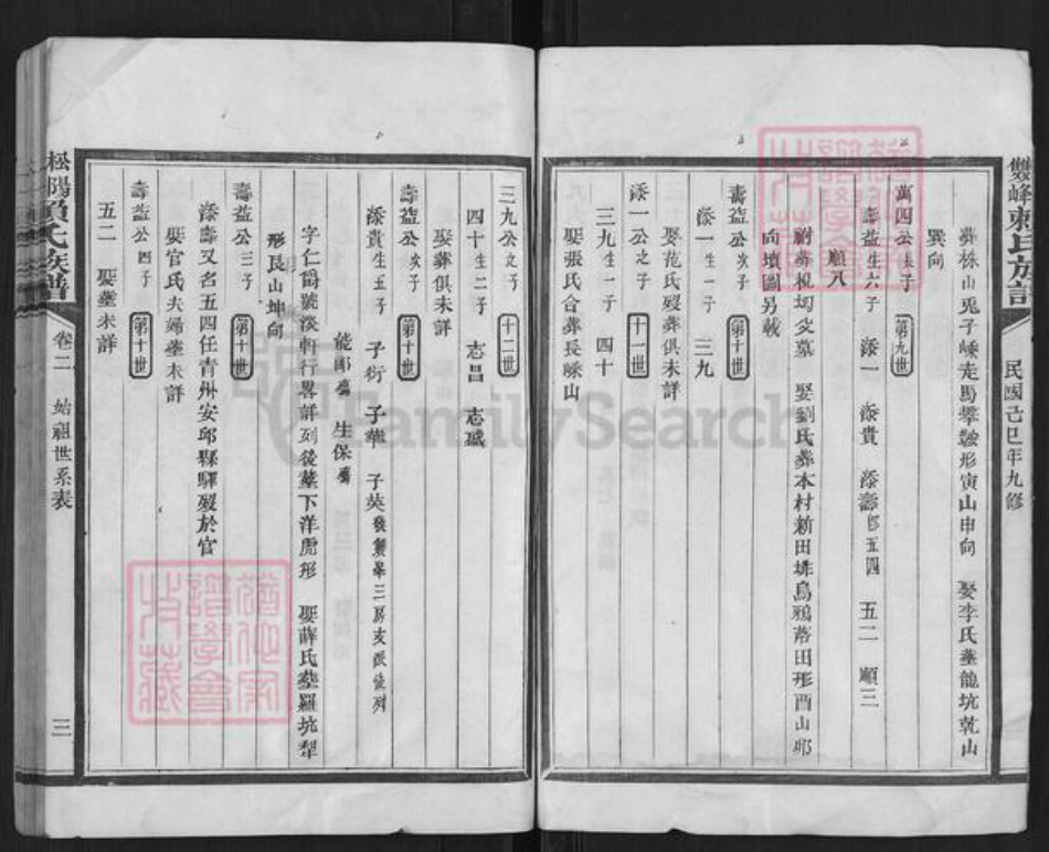 浙江省丽水市松阳县赖氏族谱-松阳双峰赖氏九修族谱.pdf电子版插图3