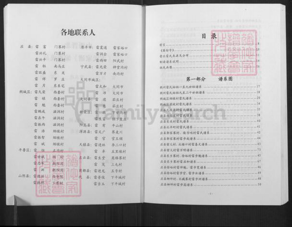 山西省朔州市朔城区雷氏族谱-雷氏家谱.pdf电子版插图5 山西省朔州市朔城区雷氏族谱-雷氏家谱.pdf电子版插图5