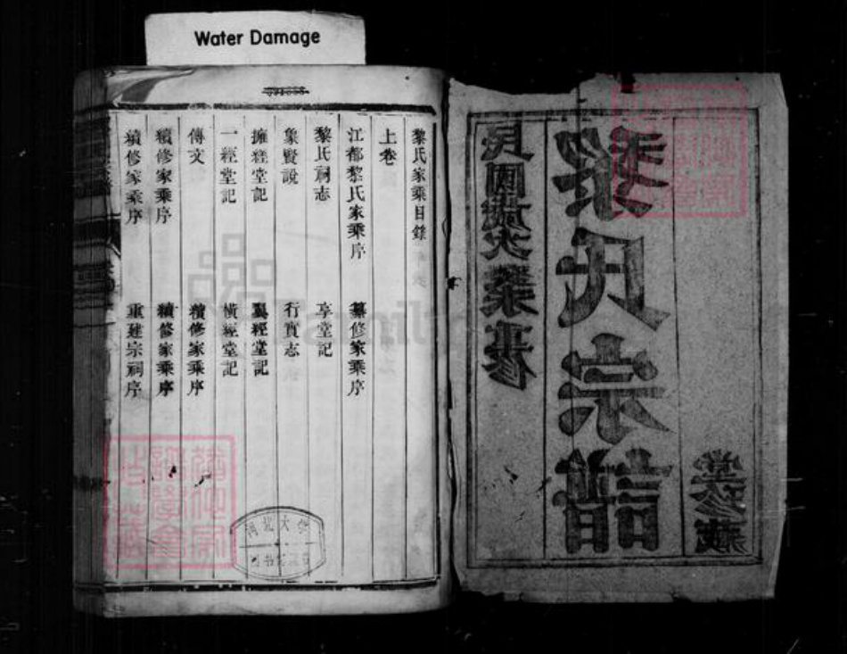 江苏省扬州市江都区黎氏族谱-黎氏宗谱 [2卷].pdf电子版插图2