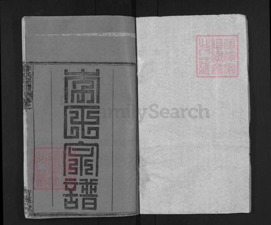 湖北省黄冈市武穴市李氏青莲堂族谱-李氏宗谱.pdf电子版插图1