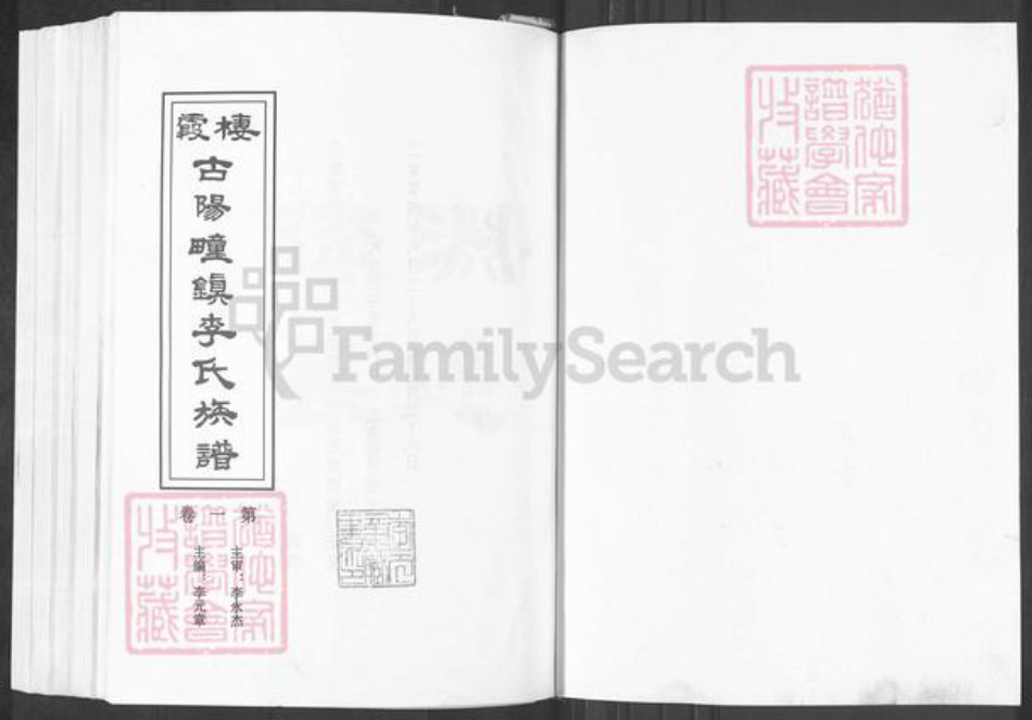 山东省烟台市栖霞市李氏族谱-栖霞古阳疃镇李氏族谱.pdf电子版插图1