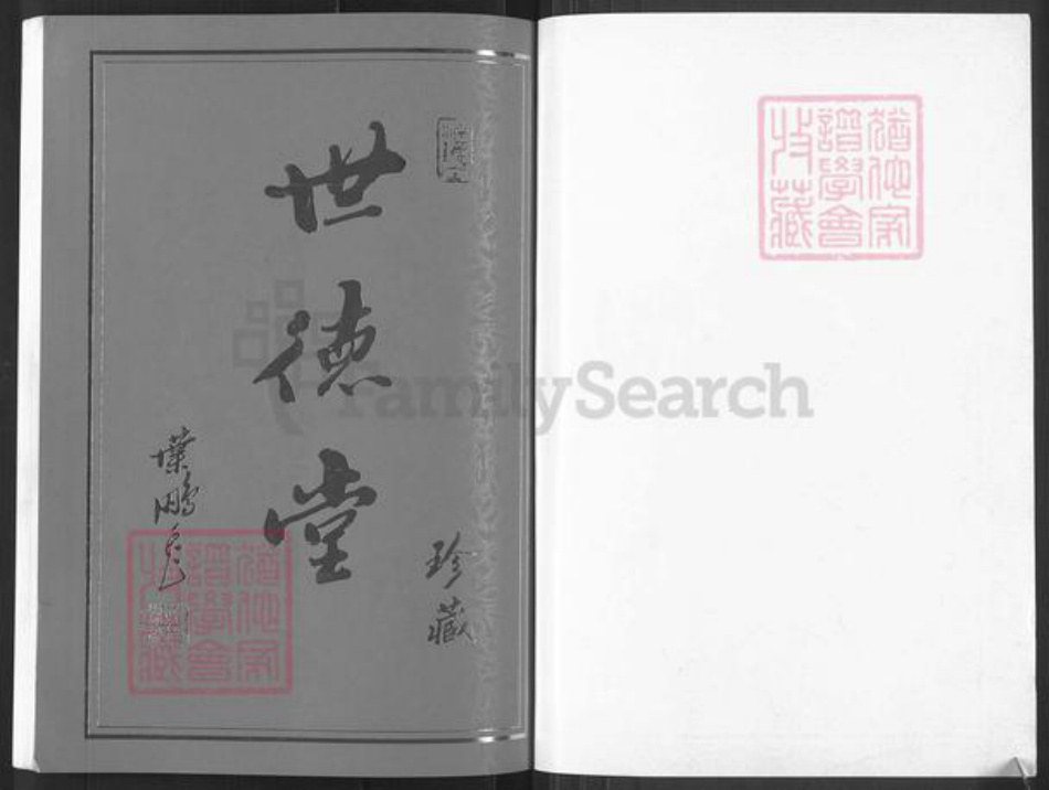 江苏省常州市武进县李氏世德堂族谱-武进董庄李氏宗谱.pdf电子版插图1