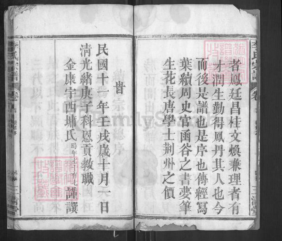 湖北省黄冈市罗田县李氏三清堂族谱-李氏宗谱.pdf电子版插图5