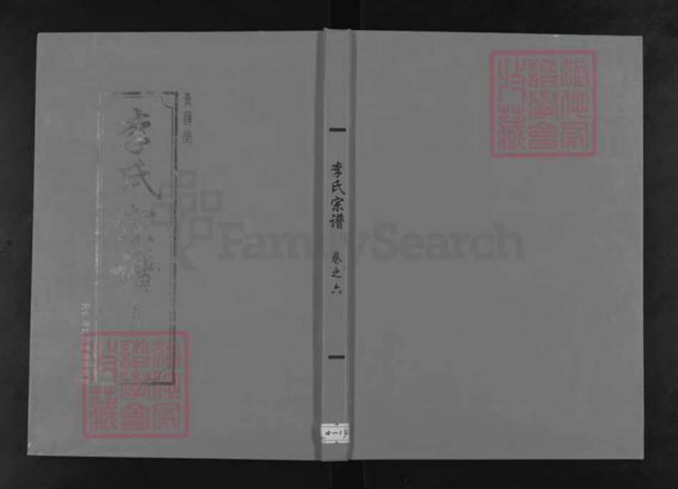 湖北省武汉市新洲区李氏青莲堂族谱-李氏宗谱.pdf电子版插图