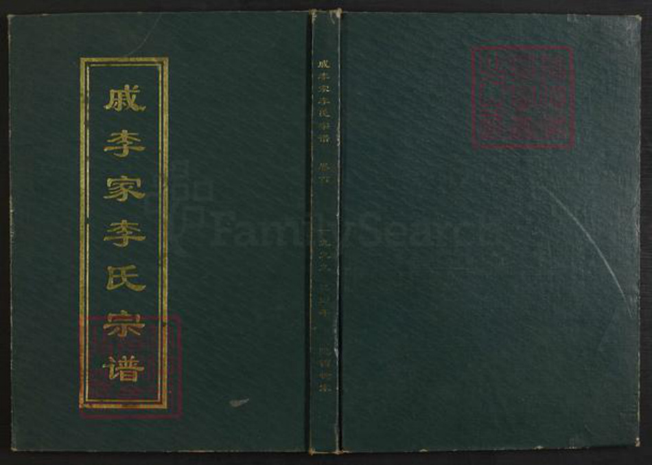 湖北省武汉市汉阳区李氏族谱-戚李家李氏宗谱.pdf电子版插图