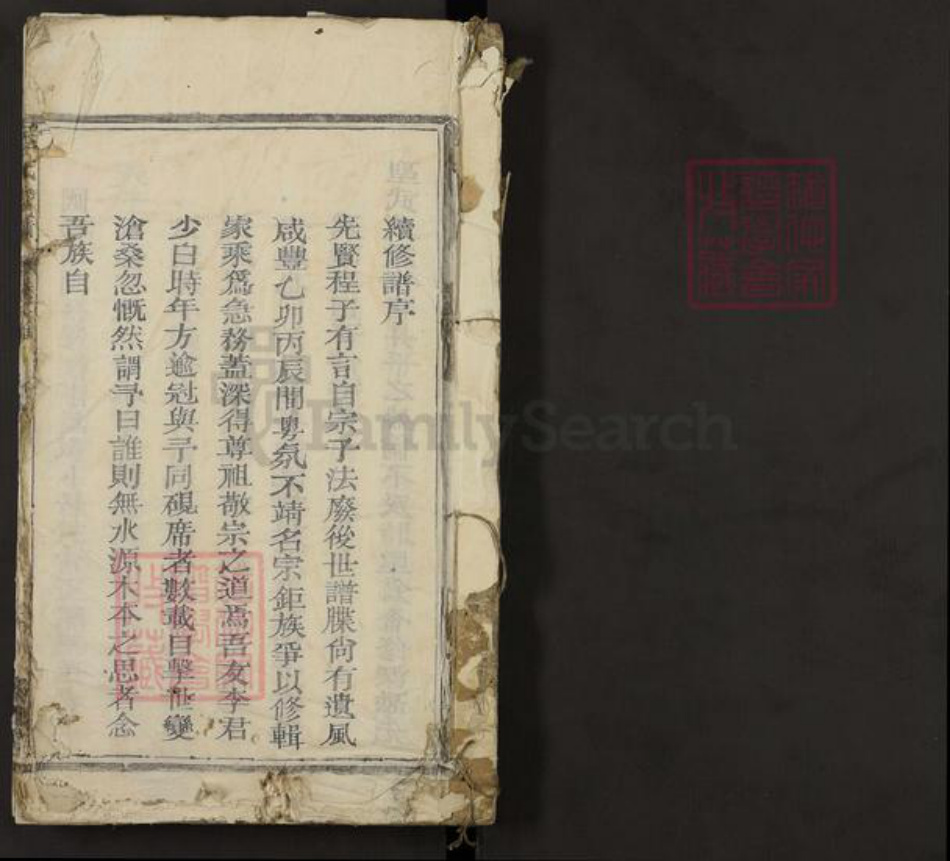 福建省泉州市永春县桃城镇李氏怀德堂族谱-李氏宗谱.pdf电子版插图1