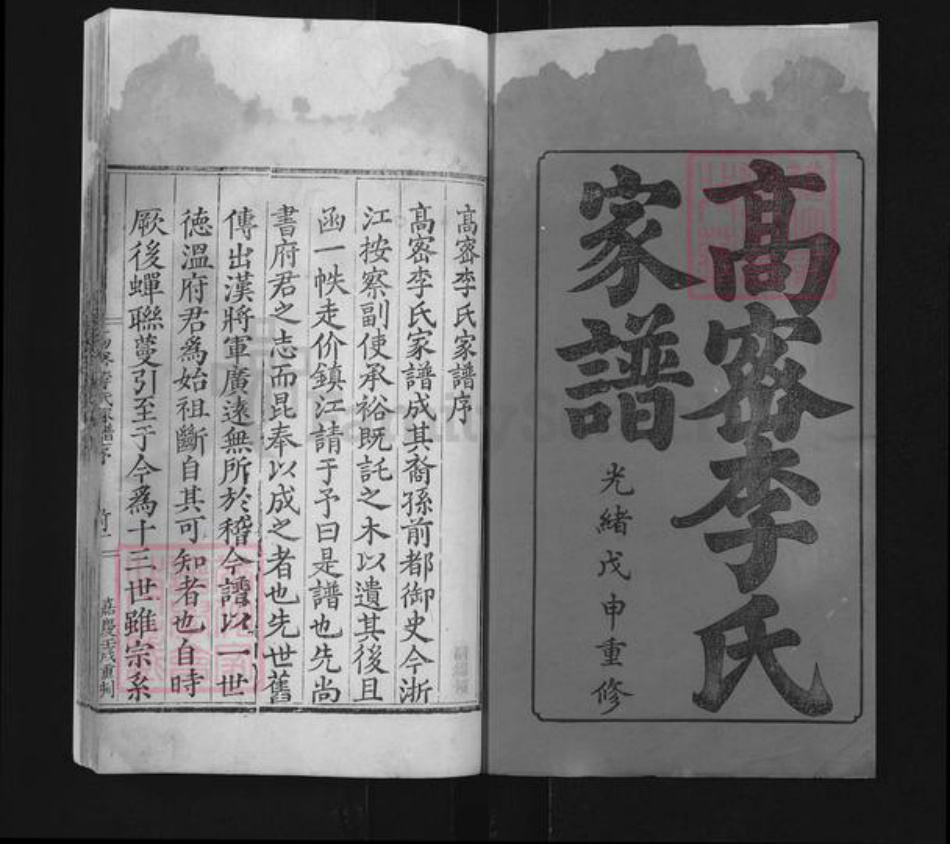 山东省潍坊市高密市醴泉街道李氏族谱-高密李氏家谱.pdf电子版插图1