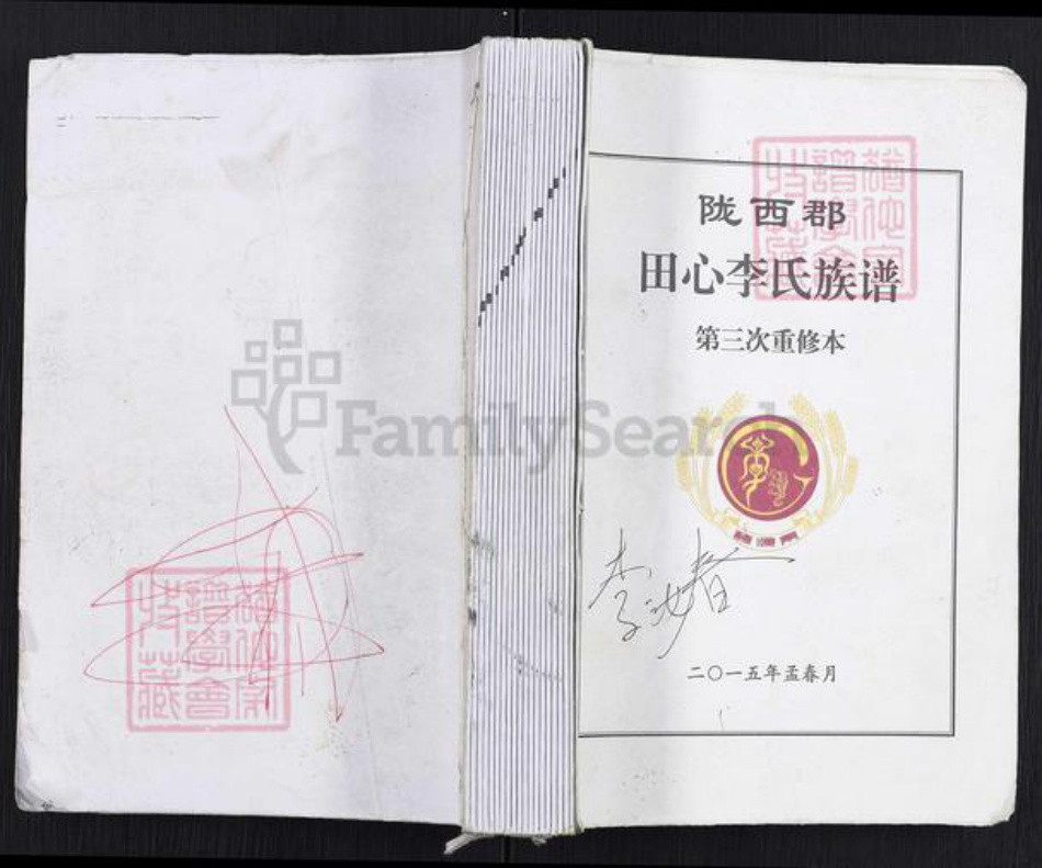 广东省茂名市高州市根子镇李氏族谱-田心李氏族谱.pdf电子版插图