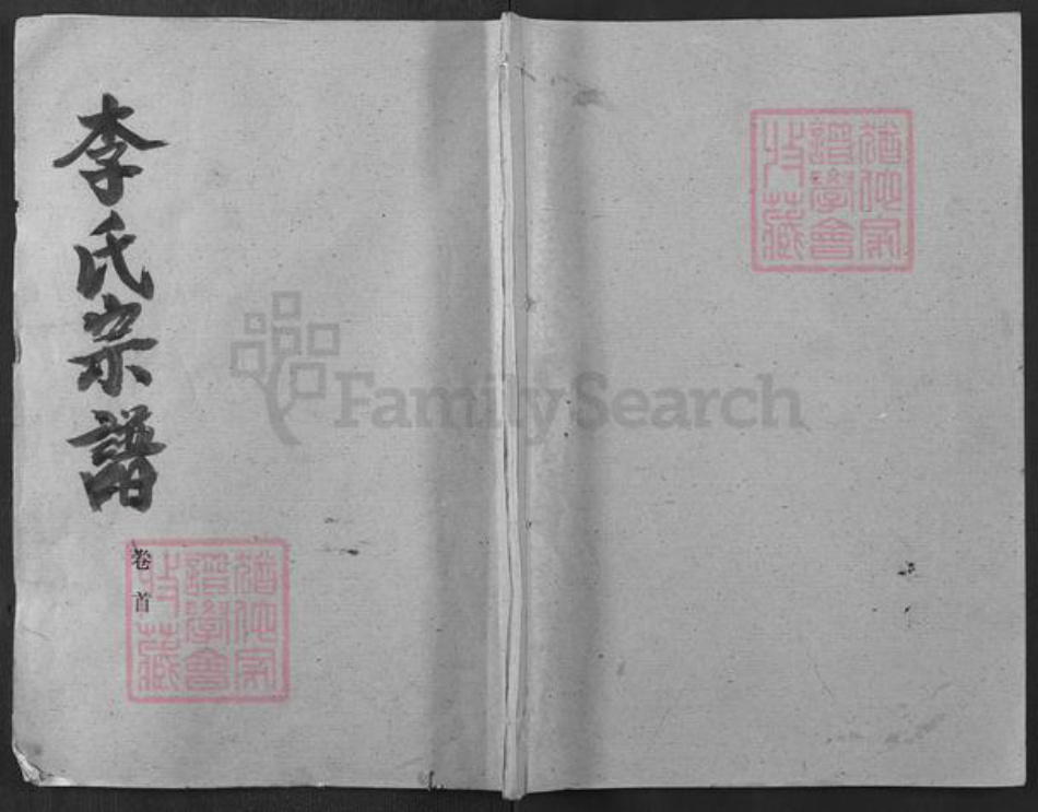 湖北省武汉市新洲区李氏联谊堂族谱-李氏宗谱.pdf电子版插图