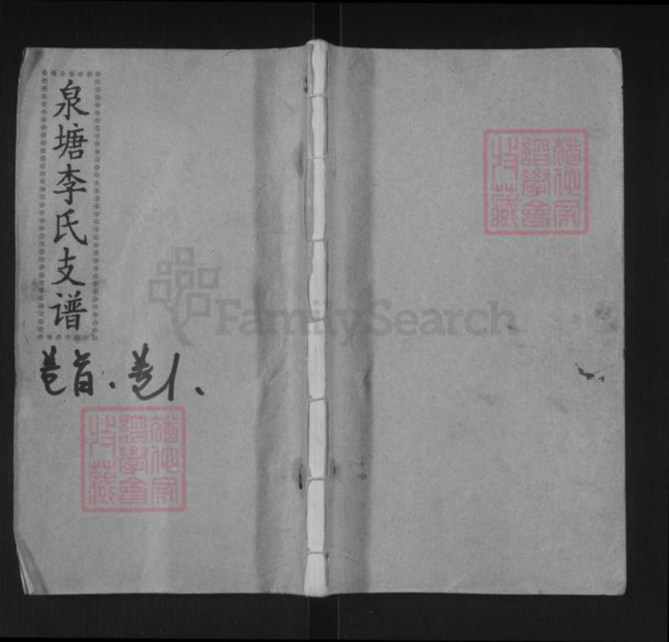 湖南省湘潭市湘乡市棋梓镇李氏五知堂族谱-邵陵泉塘李氏六修支谱.pdf电子版插图