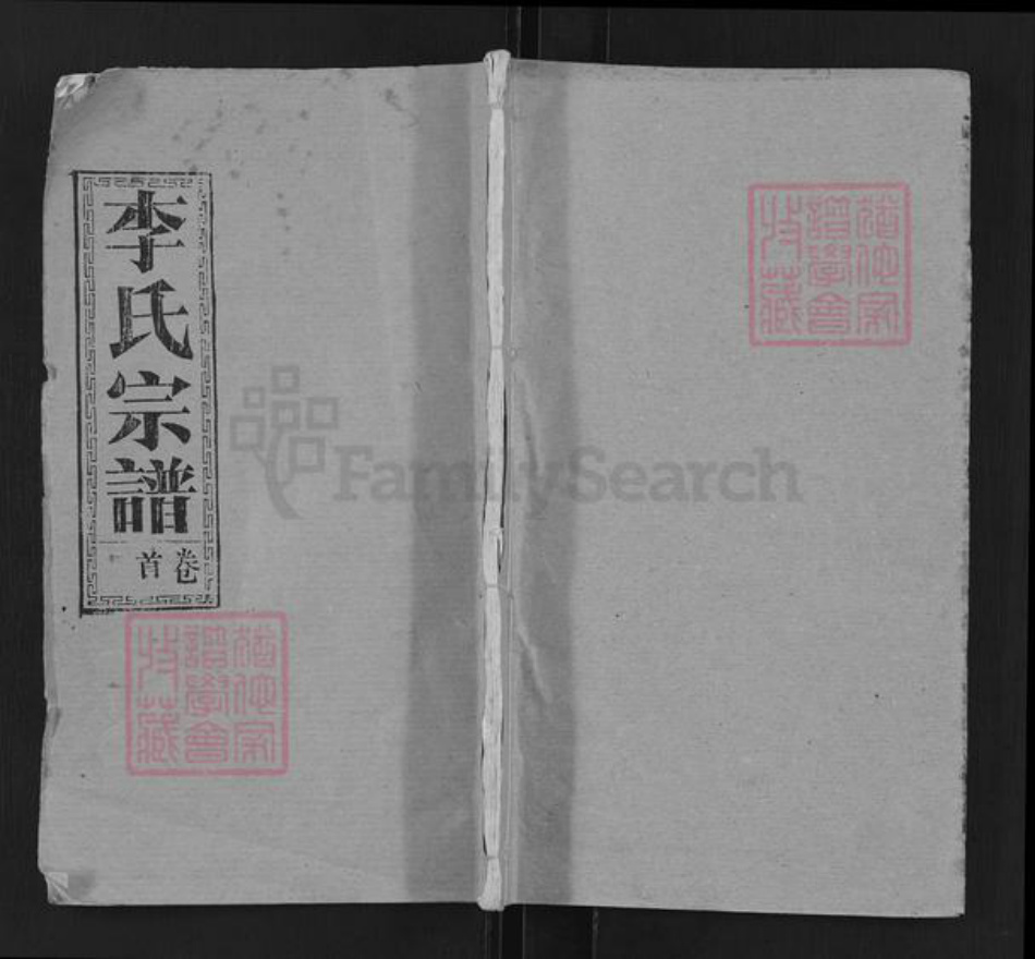 湖北省武汉市黄陂区祁家湾街道李氏族谱-李氏宗谱.pdf电子版插图