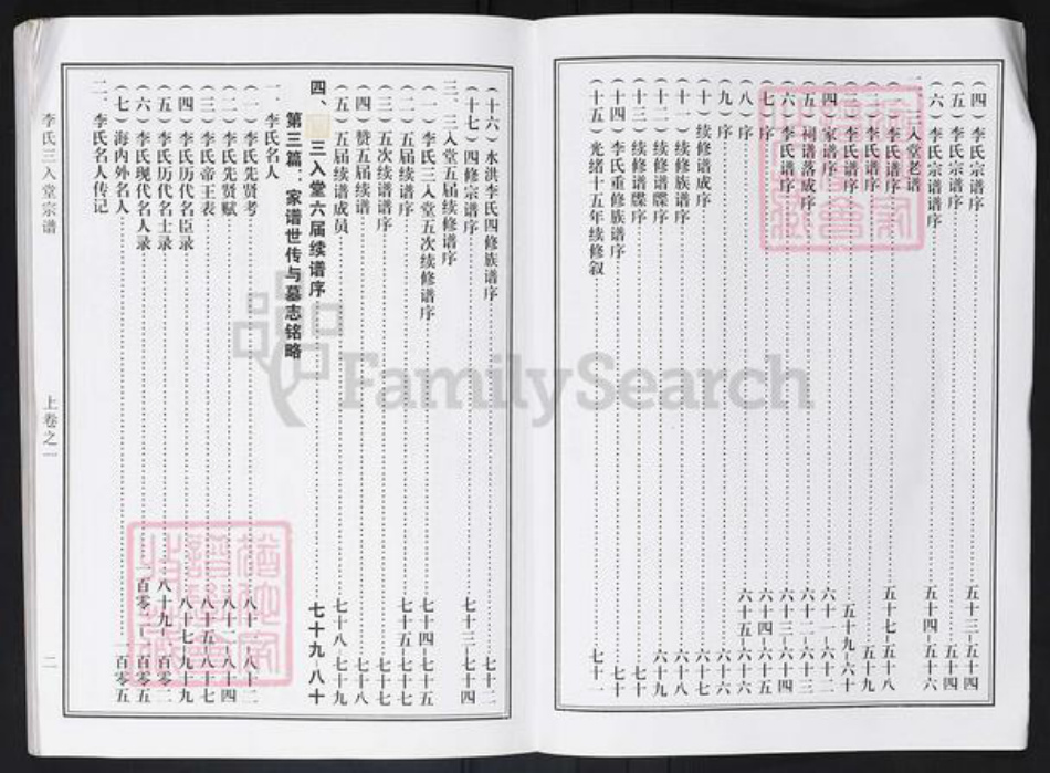湖北省武汉市汉阳区李氏三入堂族谱-李氏宗谱.pdf电子版插图2