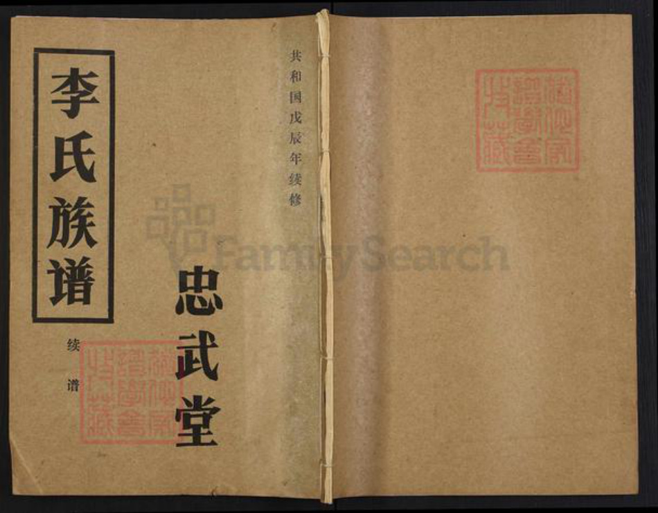 湖北省荆门市京山市李氏忠武堂族谱-李氏族谱.pdf电子版插图