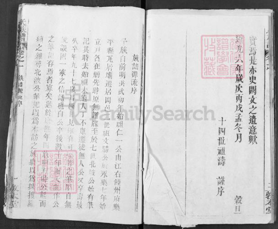 湖北省武汉市新洲区李氏敦本堂族谱-李氏宗谱.pdf电子版插图4