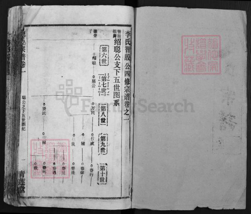 湖北省黄冈市李氏青莲堂族谱-李氏宗谱.pdf电子版插图1