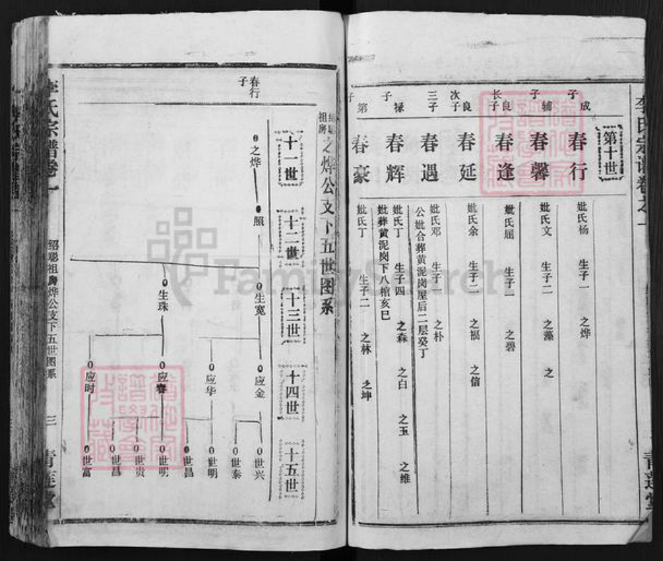 湖北省黄冈市李氏青莲堂族谱-李氏宗谱.pdf电子版插图3