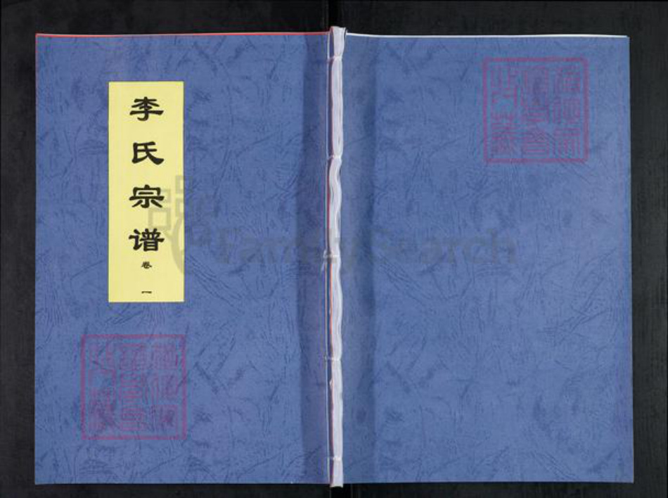 安徽省合肥市肥西县花岗镇李氏诗酒堂族谱-李氏宗谱.pdf电子版插图