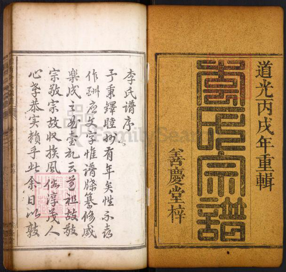 重庆市开州区李氏善庆堂族谱-陇西李氏宗谱.pdf电子版插图1