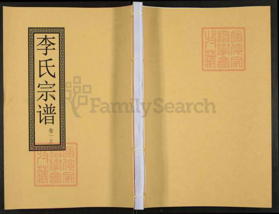 安徽省合肥市长丰县义井乡李氏敦本堂族谱-李氏宗谱.pdf电子版插图