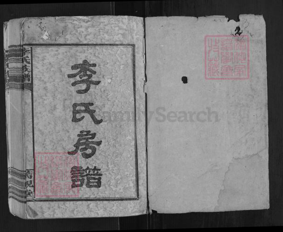 湖南省长沙市浏阳市官渡镇李氏笃亲堂族谱-李氏房谱.pdf电子版插图1