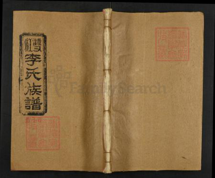 湖南省邵阳市新邵县李氏亲亲堂族谱-邵陵江口.李氏七修族谱.pdf电子版插图