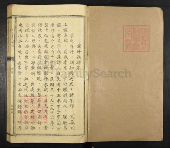 福建省龙岩市上杭县稔田镇李氏族谱-陇西李氏族谱.pdf电子版插图1