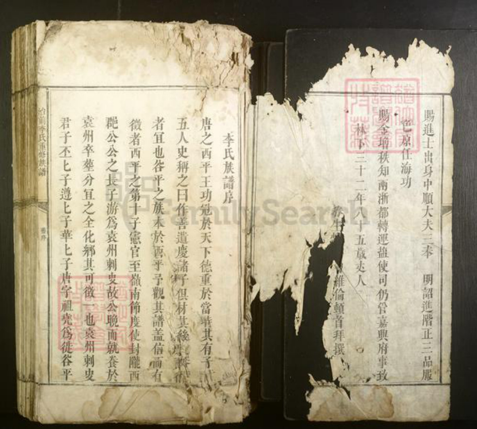 江西省抚州市乐安县李氏族谱-治前李氏重修族谱 [不分卷].pdf电子版插图2