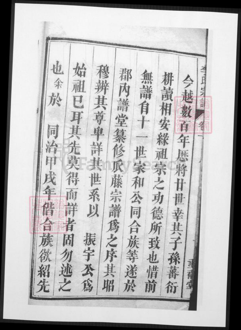 安徽省合肥市李氏族谱-合肥李氏宗谱.pdf电子版插图4