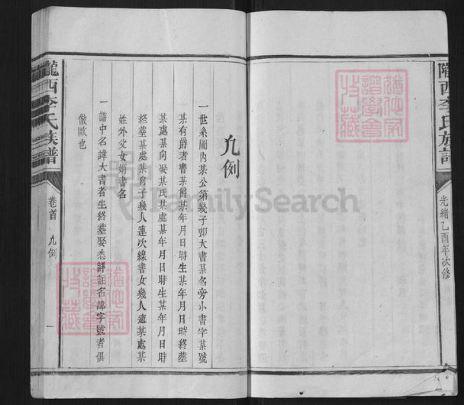福建省南平市光泽县李氏族谱-陇西李氏族谱 [6卷首1卷].pdf电子版插图4