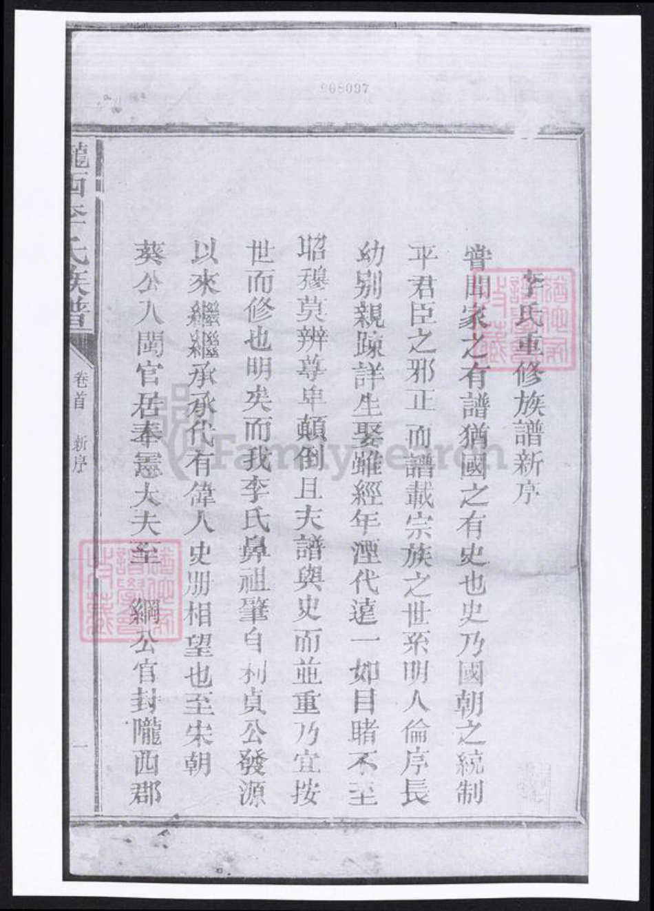 甘肃省李氏族谱-陇西李氏族谱.pdf电子版插图1