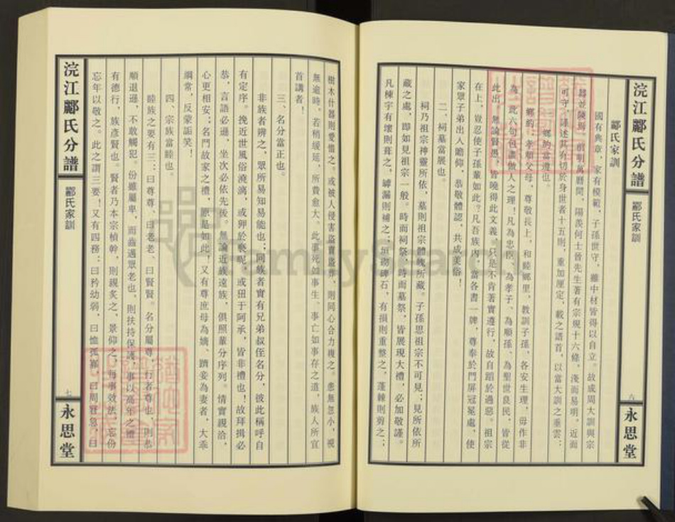 浙江省绍兴诸暨市郦氏永思堂族谱-浣江郦氏宗谱.后街百步街.pdf电子版插图4