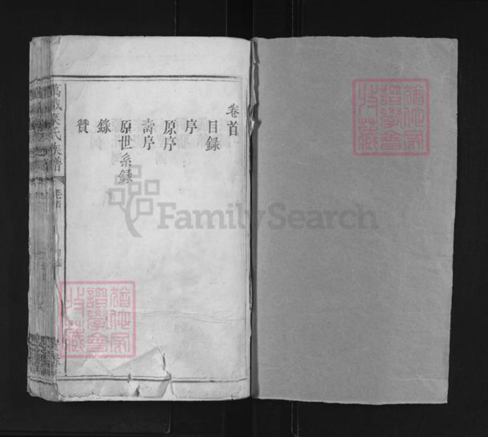 江西省宜春市万载县梁氏安定堂族谱-万载梁氏族谱.pdf电子版插图1