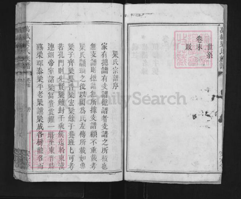 江西省宜春市万载县梁氏安定堂族谱-万载梁氏族谱.pdf电子版插图3