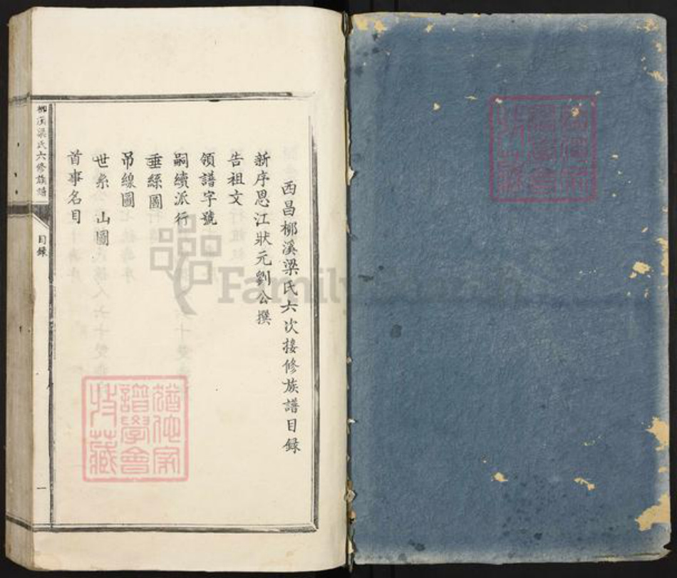 江西省吉安市泰和市苑前镇梁氏族谱-柳溪梁氏六修族谱.pdf电子版插图1