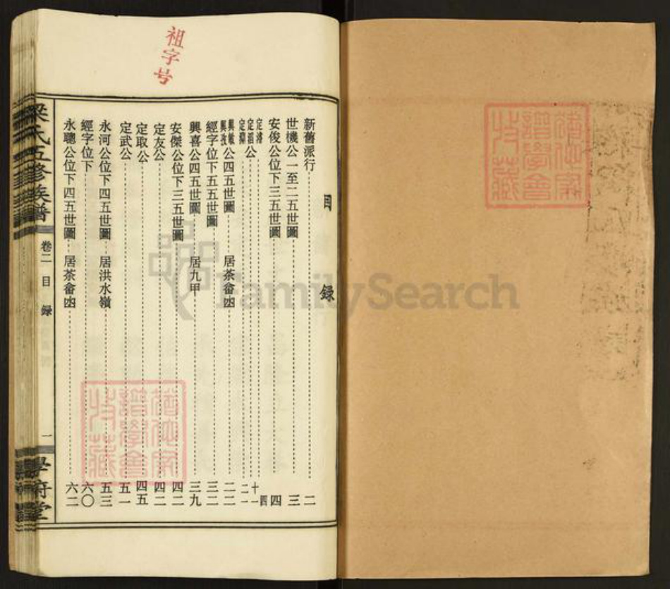 山西省运城市夏县梁氏学府堂族谱-梁氏五修族谱.pdf电子版插图1