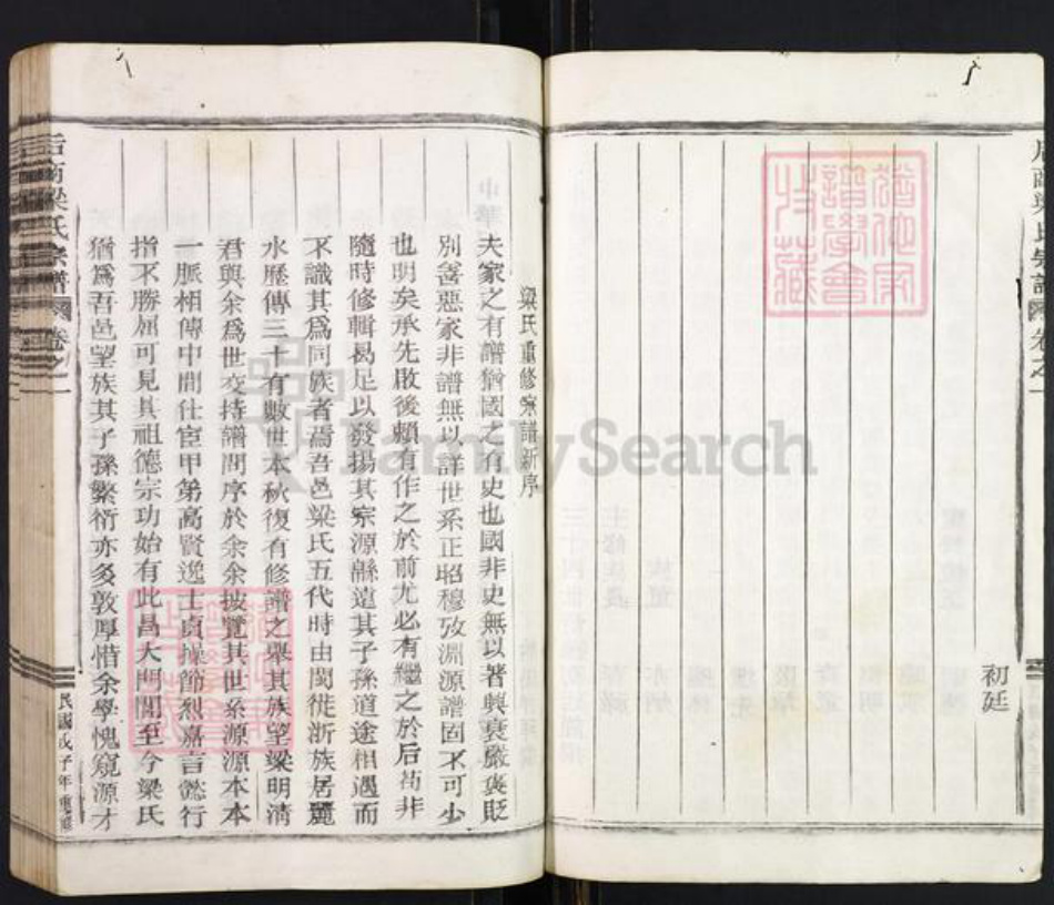 浙江省丽水市莲都区梁氏族谱-后商梁氏宗谱.pdf电子版插图5