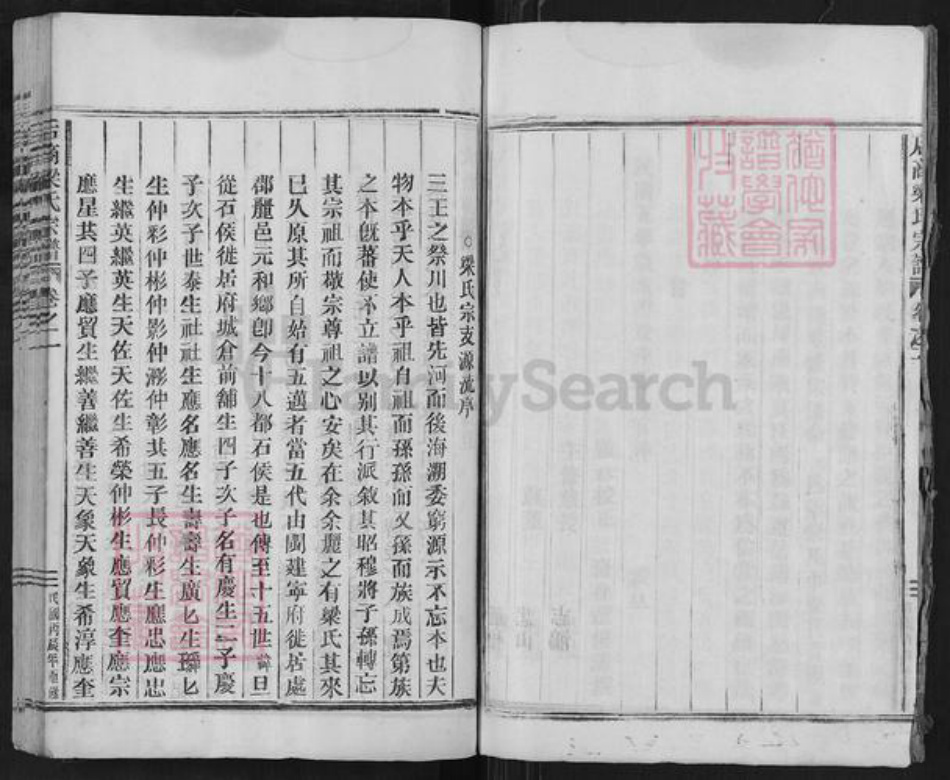 浙江省丽水市莲都区梁氏族谱-后商梁氏宗谱.pdf电子版插图3